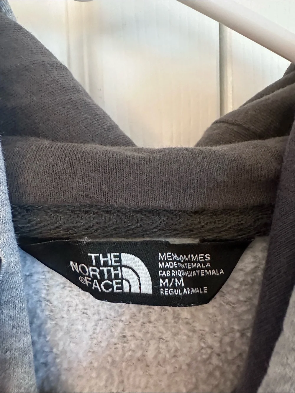 The North Face soft gray